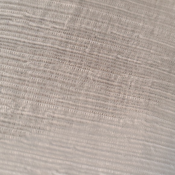 NWT Desigual Women's White and Peach Long Sleeve Lightweight Blouse (Sz M) - Picture 5 of 10